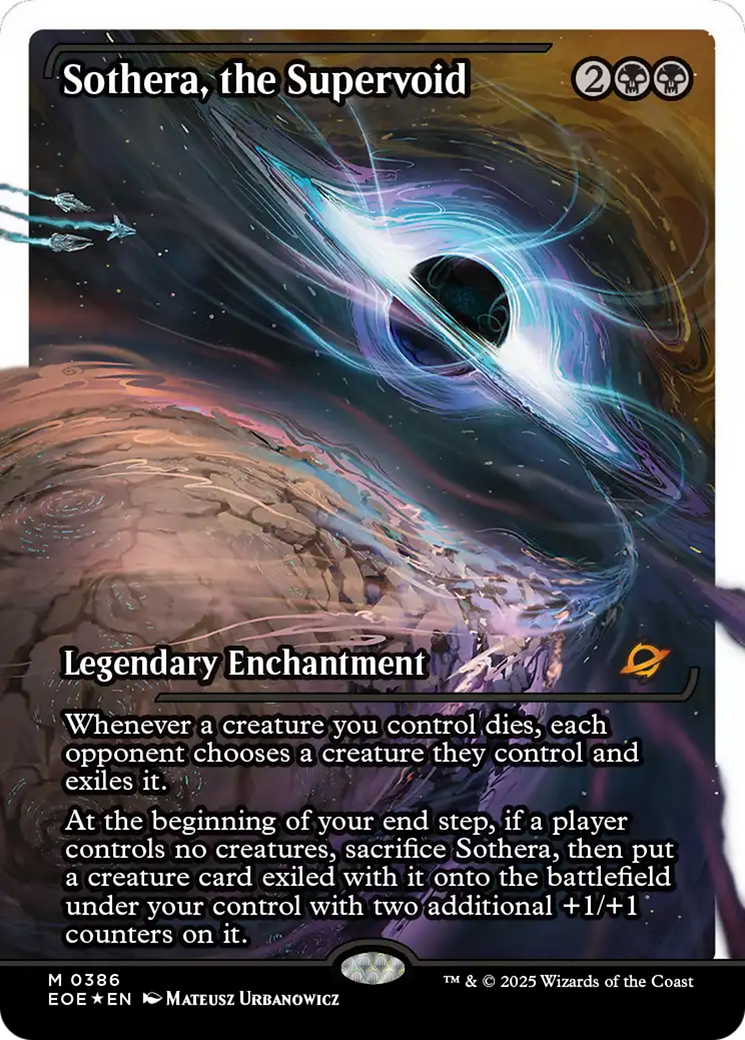 Sothera, the Supervoid (Fracture Foil) [Edge of Eternities] | Odin's Place
