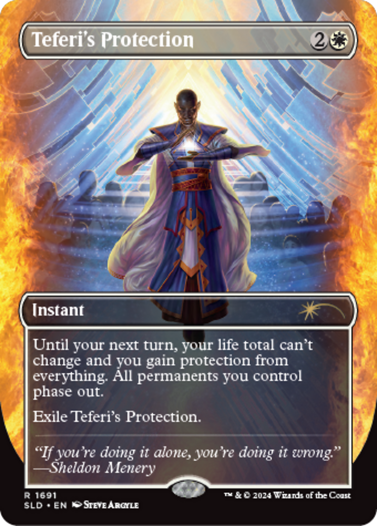 Teferi's Protection (1691) [Secret Lair: Sheldon's Spellbook] | Odin's Place