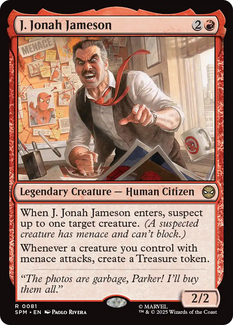 J. Jonah Jameson [Marvel's Spider-Man] | Odin's Place