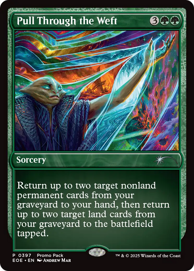 Pull Through the Weft [Edge of Eternities Promo Pack] | Odin's Place
