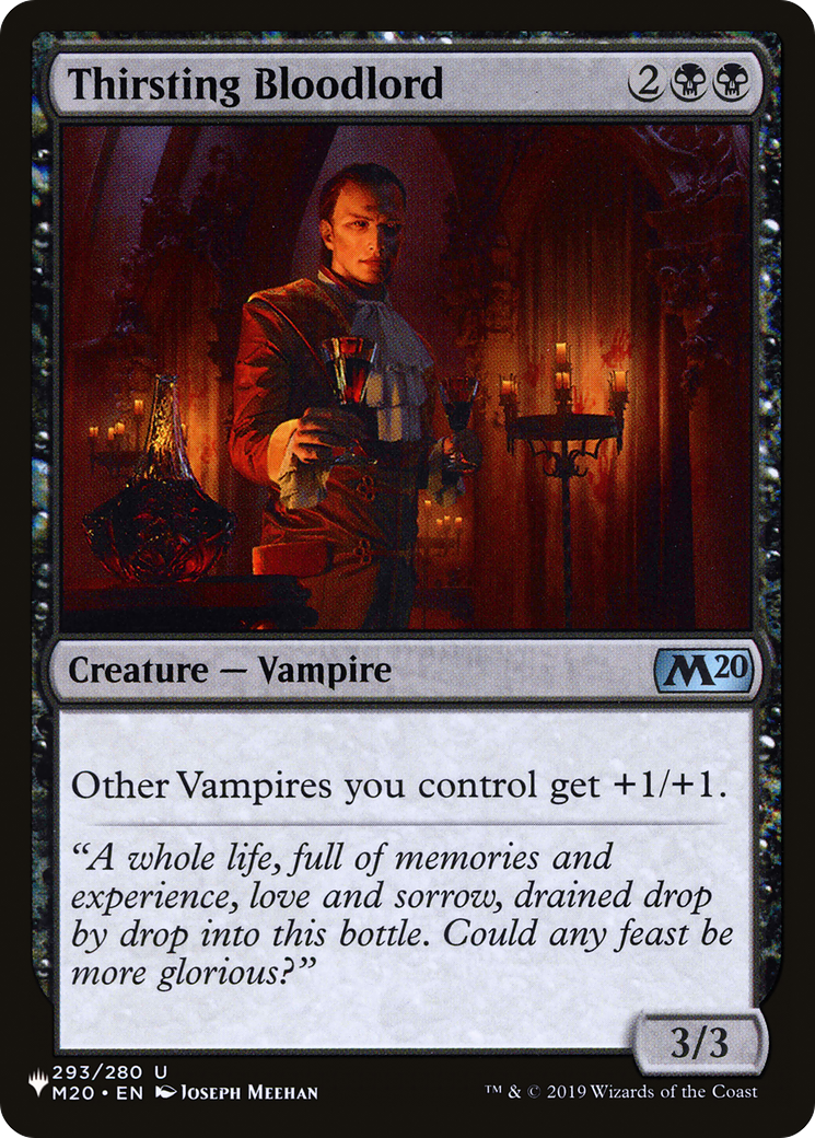 Thirsting Bloodlord [The List] | Odin's Place