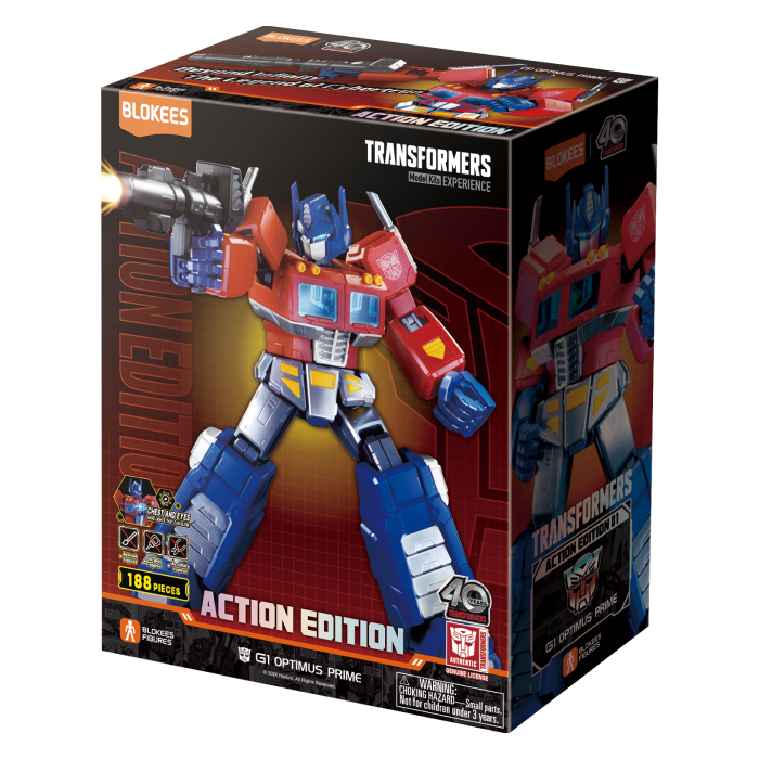 Blokees: Transformers - Action Edition 01 - G1 Optimus Prime | Odin's Place