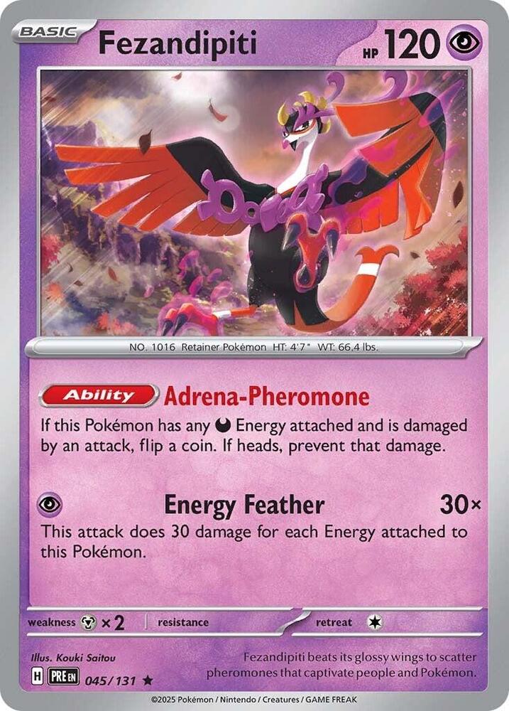 Fezandipiti (045/131) [Scarlet & Violet: Prismatic Evolutions] | Odin's Place