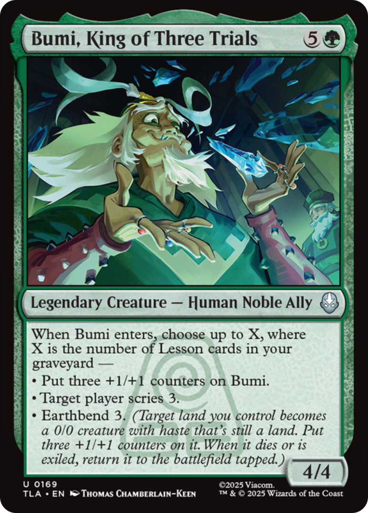 Bumi, King of Three Trials [Avatar: The Last Airbender] | Odin's Place