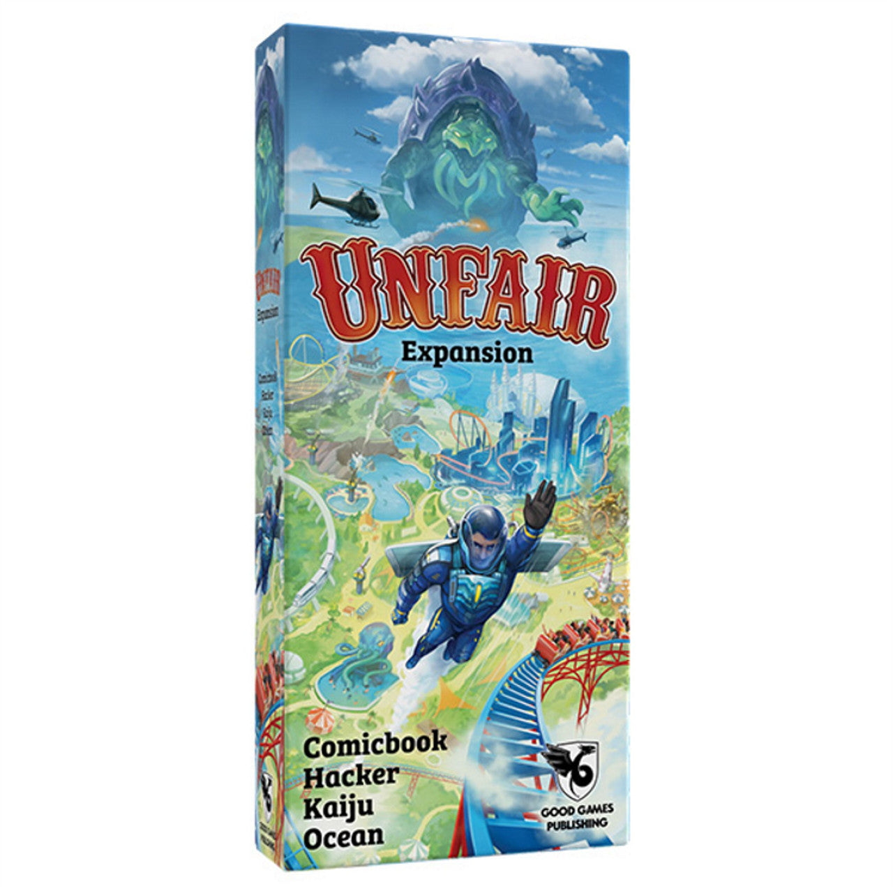 CL Unfair: Comicbook Hacker Kaiju Ocean Expansion | Odin's Place