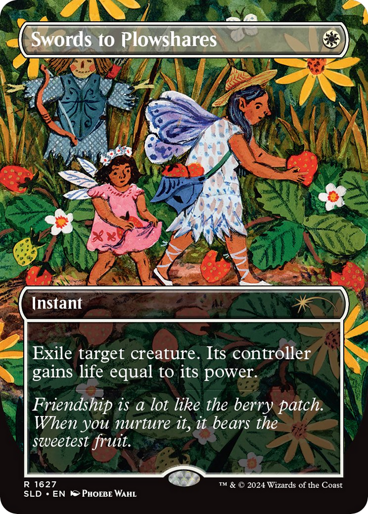 Swords to Plowshares (1627) (Rainbow Foil) [Secret Lair Drop Series] | Odin's Place