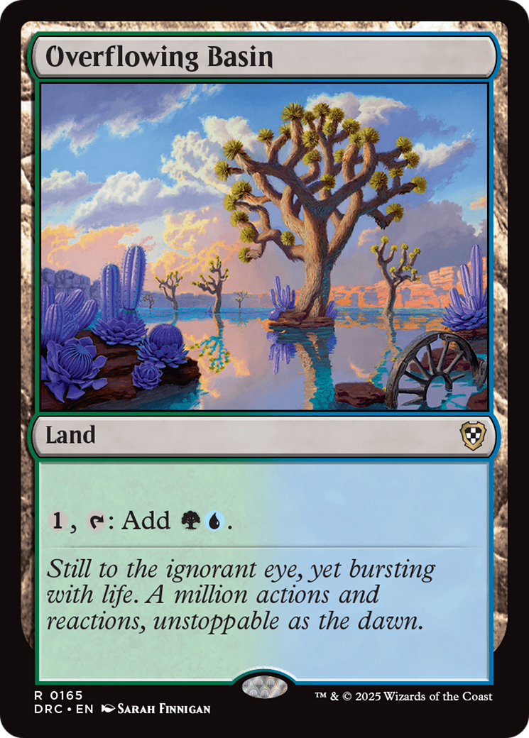 Overflowing Basin [Aetherdrift Commander] | Odin's Place