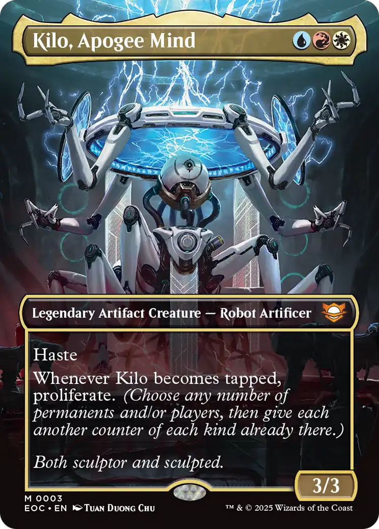 Kilo, Apogee Mind (Borderless) [Edge of Eternities Commander] | Odin's Place