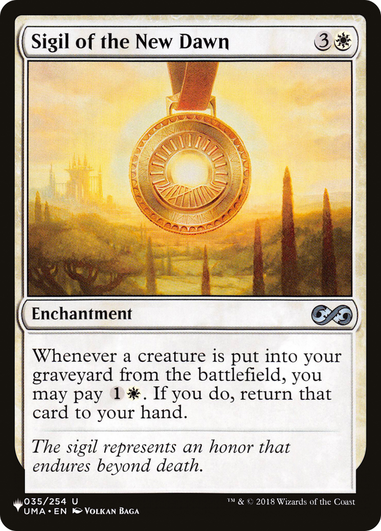 Sigil of the New Dawn [The List] | Odin's Place