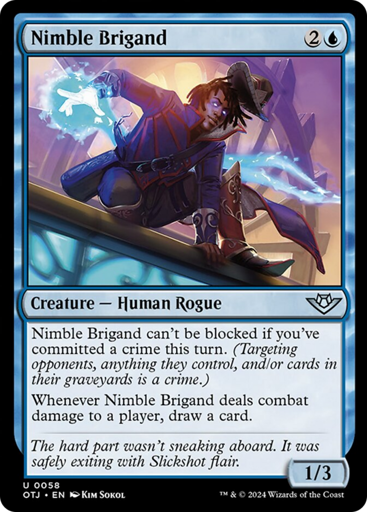 Nimble Brigand [Outlaws of Thunder Junction] | Odin's Place