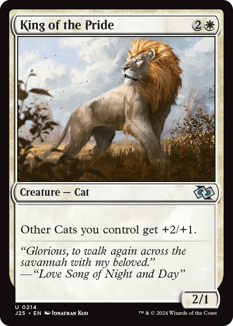 King of the Pride [Foundations Jumpstart] | Odin's Place