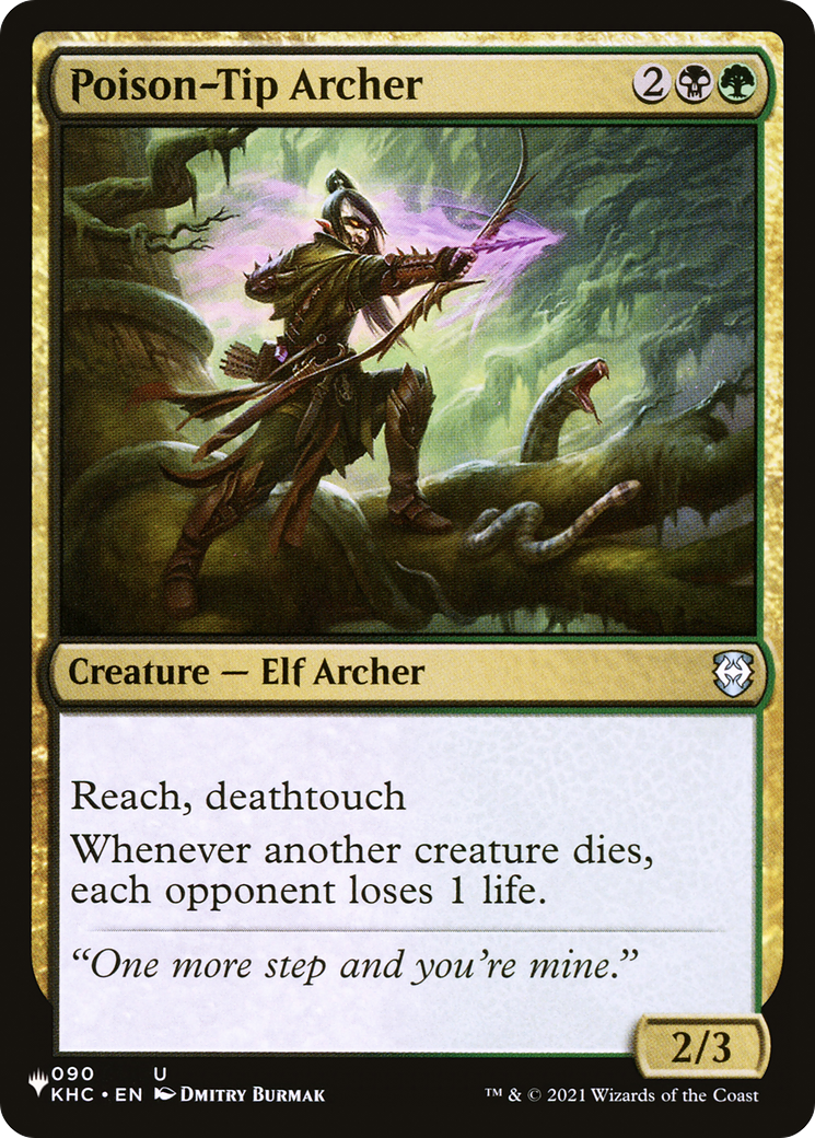 Poison-Tip Archer [The List] | Odin's Place