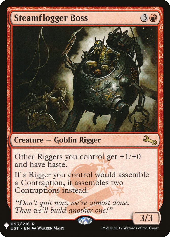 Steamflogger Boss [The List] | Odin's Place