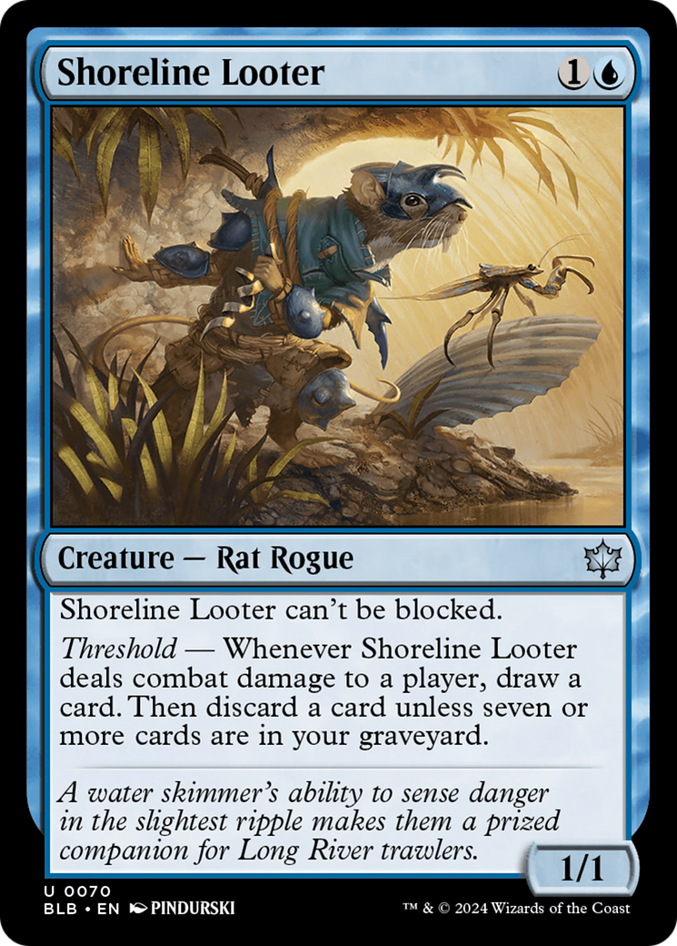 Shoreline Looter [Bloomburrow] | Odin's Place