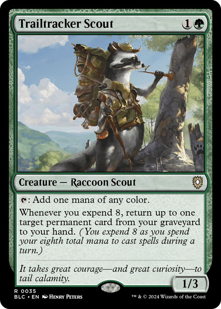 Trailtracker Scout [Bloomburrow Commander] | Odin's Place