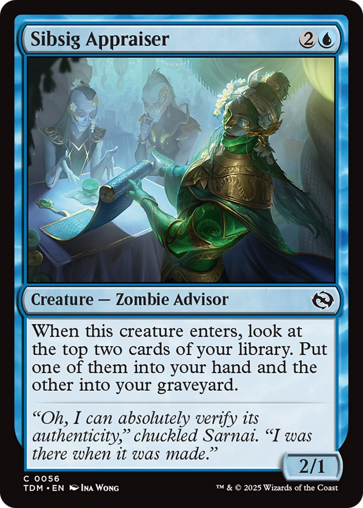 Sibsig Appraiser [Tarkir: Dragonstorm] | Odin's Place