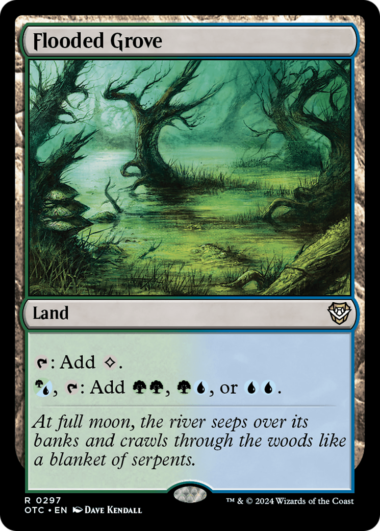 Flooded Grove [Outlaws of Thunder Junction Commander] | Odin's Place