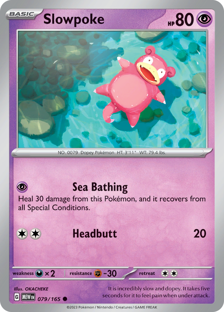 Slowpoke (079/165) [Scarlet & Violet 151] | Odin's Place