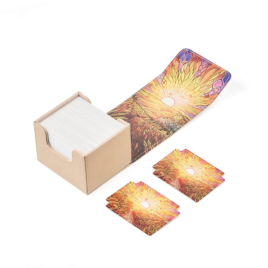Arcane Fortress: Radiant 100+ Deck Vault Deck Box | Odin's Place
