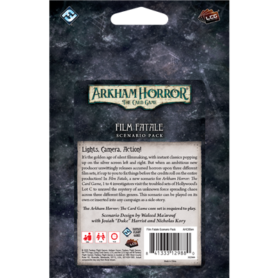 Arkham Horror LCG: Film Fatale Scenario Pack | Odin's Place