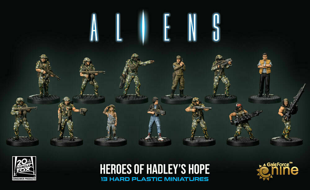 Aliens Miniatures: Heroes of Hadley`s Hope | Odin's Place