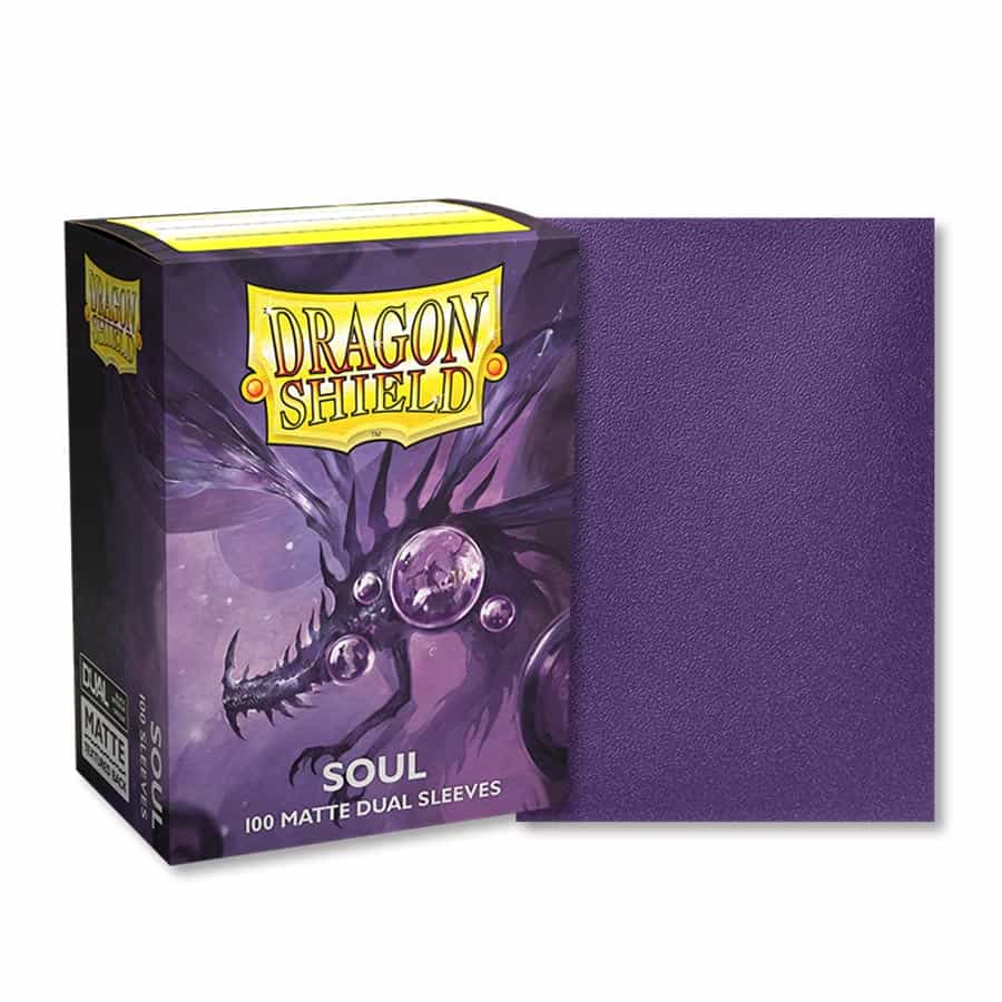 Dragon Shield Dual Sleeves: Matte 100ct | Odin's Place