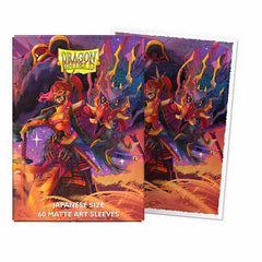 Dragon Shield Dual Matte Sleeves - Japanese Size - 60ct | Odin's Place