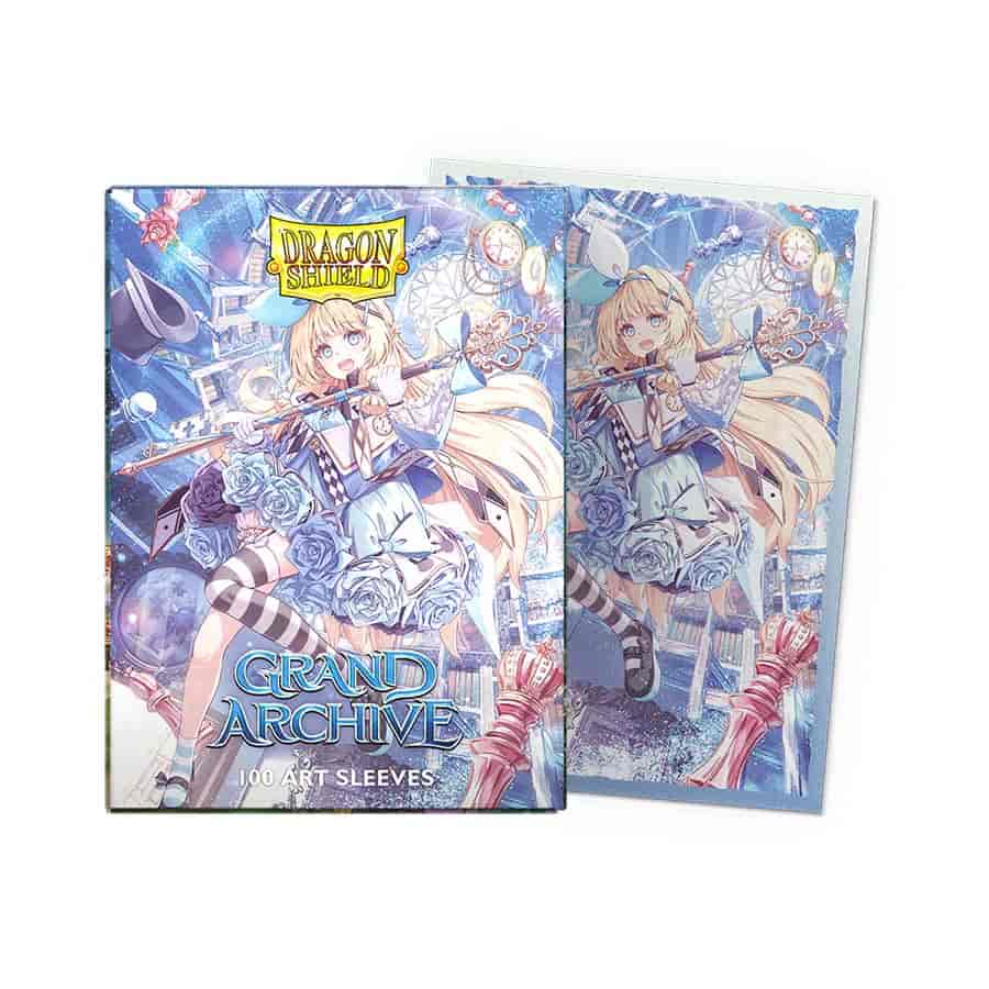 Dragon Shields: (100) Matte Art - Grand Archive - Alice Golden Queen | Odin's Place