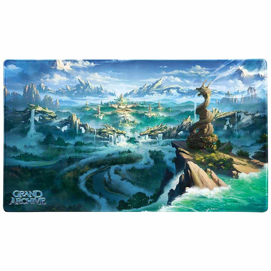 DRAGON SHIELD PLAYMAT: GRAND ARCHIVE: BAIDI OATHSWORN PALACE | Odin's Place