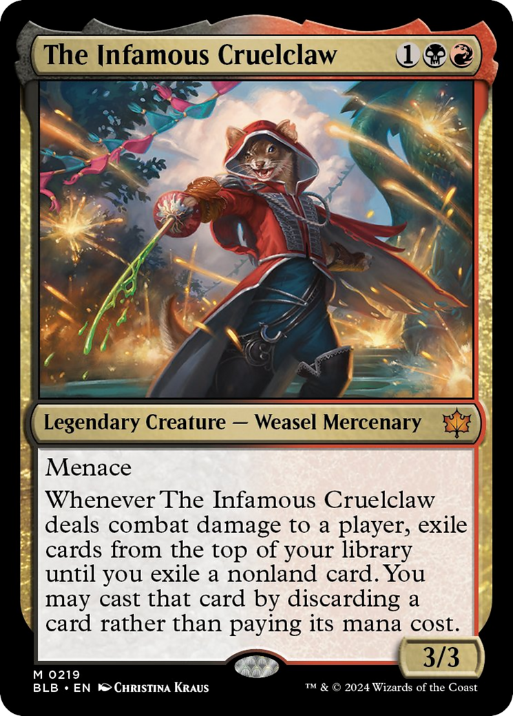 The Infamous Cruelclaw [Bloomburrow] | Odin's Place