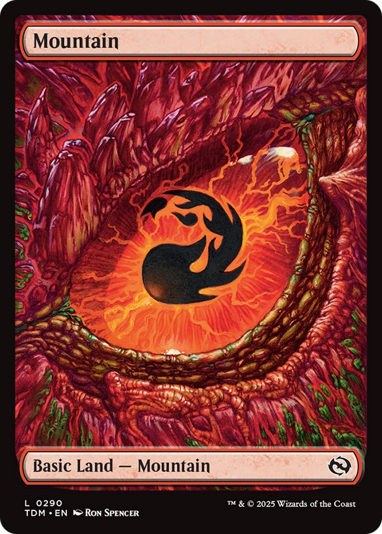 Mountain (0290) [Tarkir: Dragonstorm] | Odin's Place