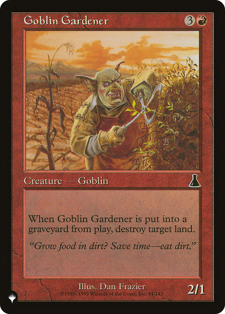 Goblin Gardener [The List] | Odin's Place