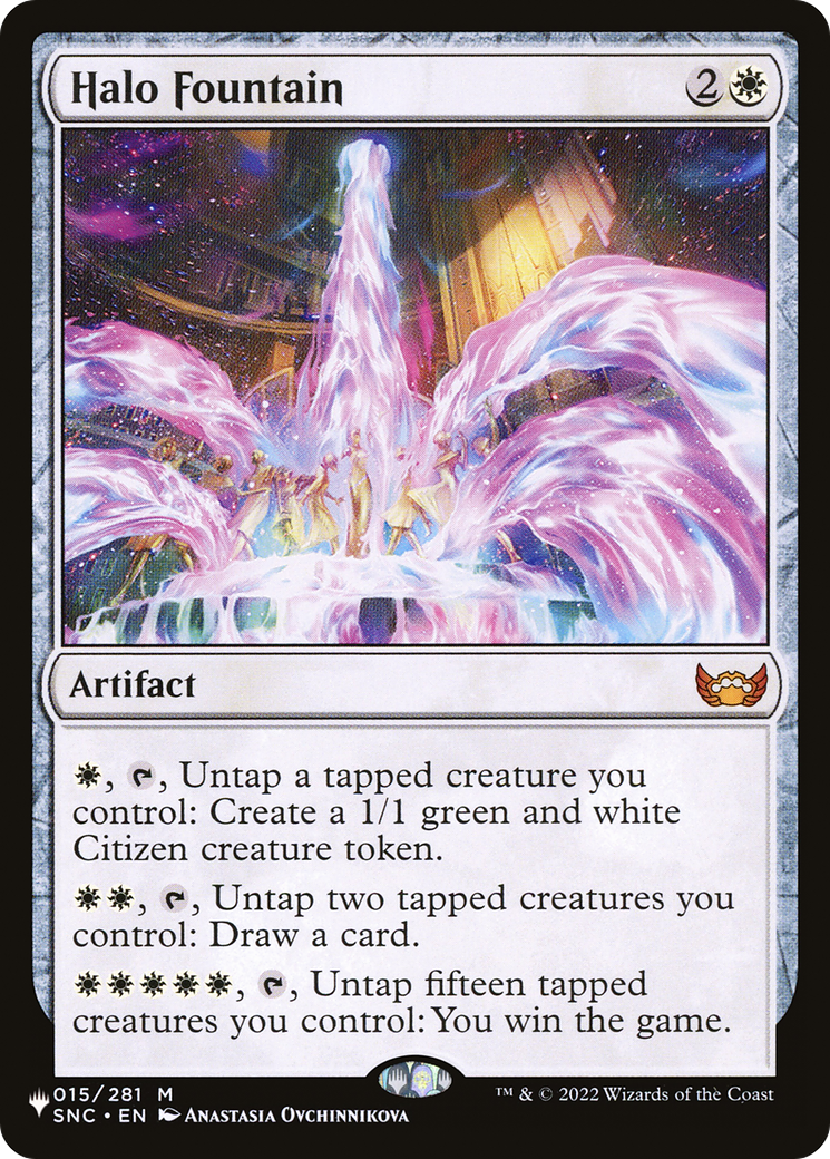 Halo Fountain [The List] | Odin's Place