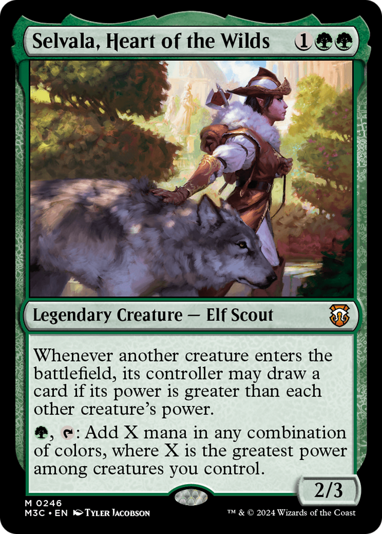 Selvala, Heart of the Wilds [Modern Horizons 3 Commander] | Odin's Place