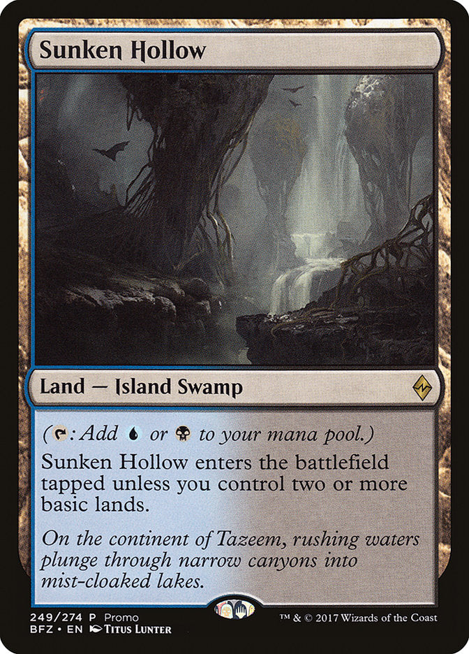 Sunken Hollow (249) (Promo) [Standard Showdown Promos] | Odin's Place