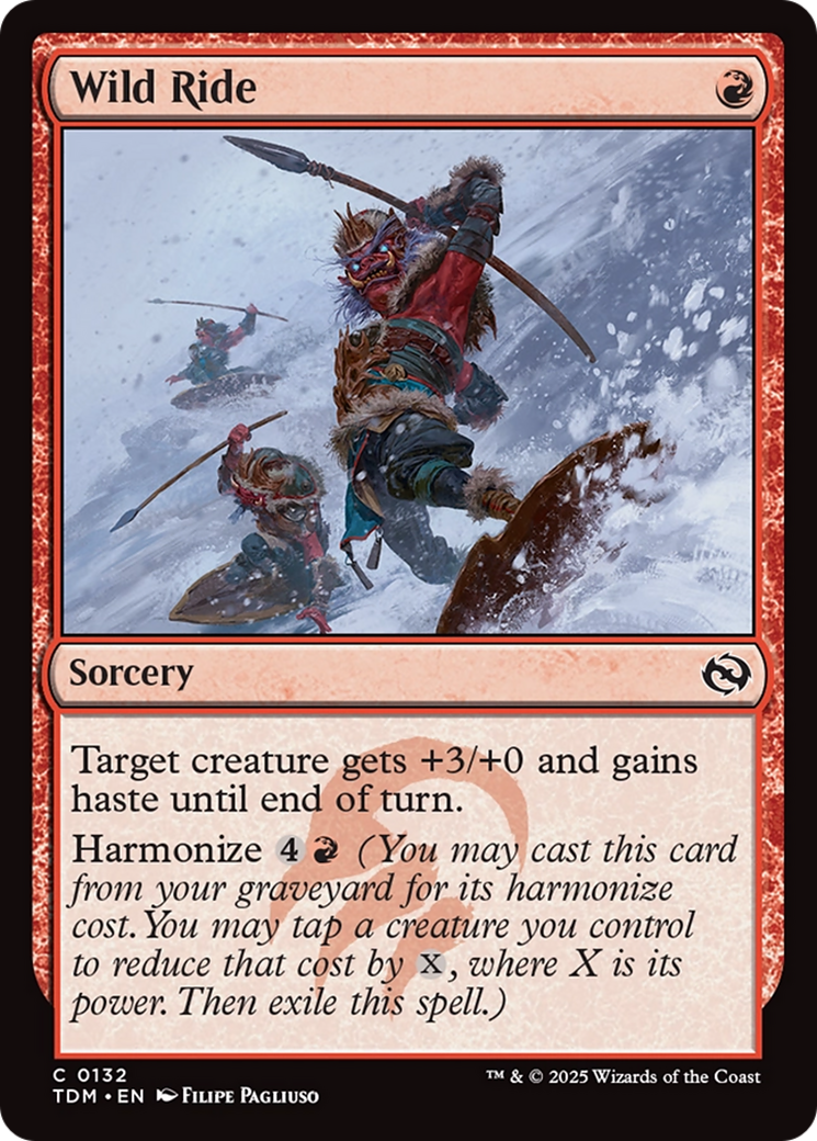 Wild Ride [Tarkir: Dragonstorm] | Odin's Place