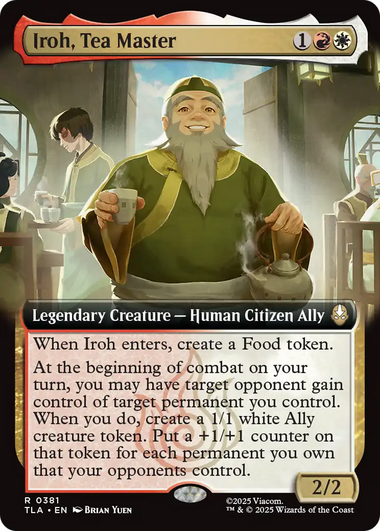 Iroh, Tea Master (Extended Art) [Avatar: The Last Airbender] | Odin's Place