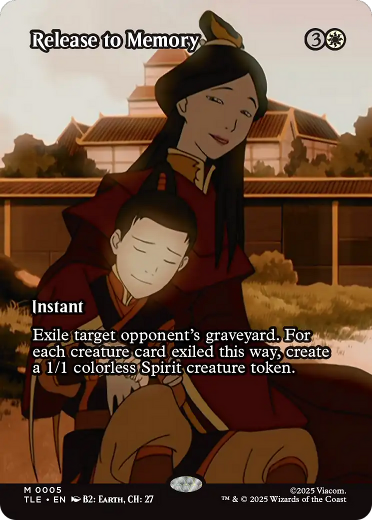 Release to Memory (Borderless) [Avatar: The Last Airbender: Eternal-Legal] | Odin's Place