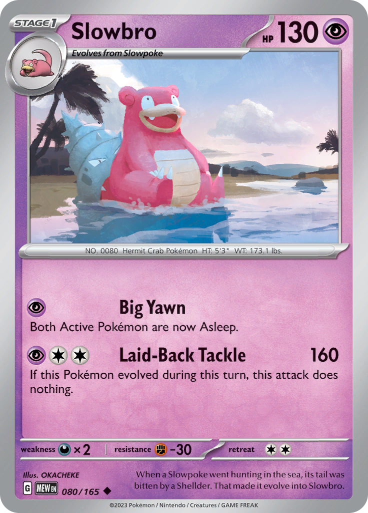 Slowbro (080/165) [Scarlet & Violet 151] | Odin's Place