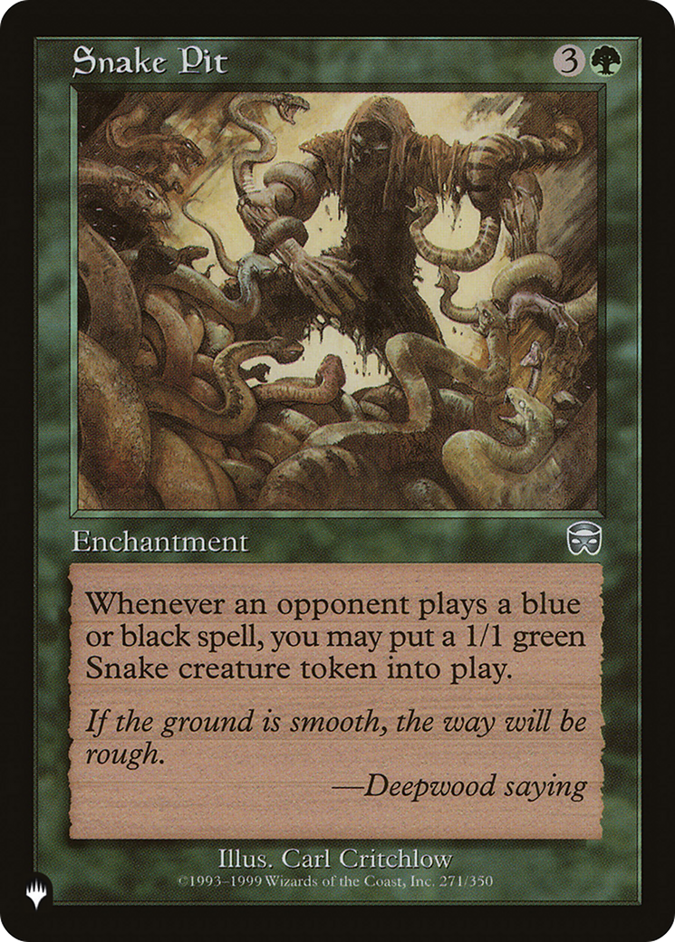 Snake Pit [The List] | Odin's Place