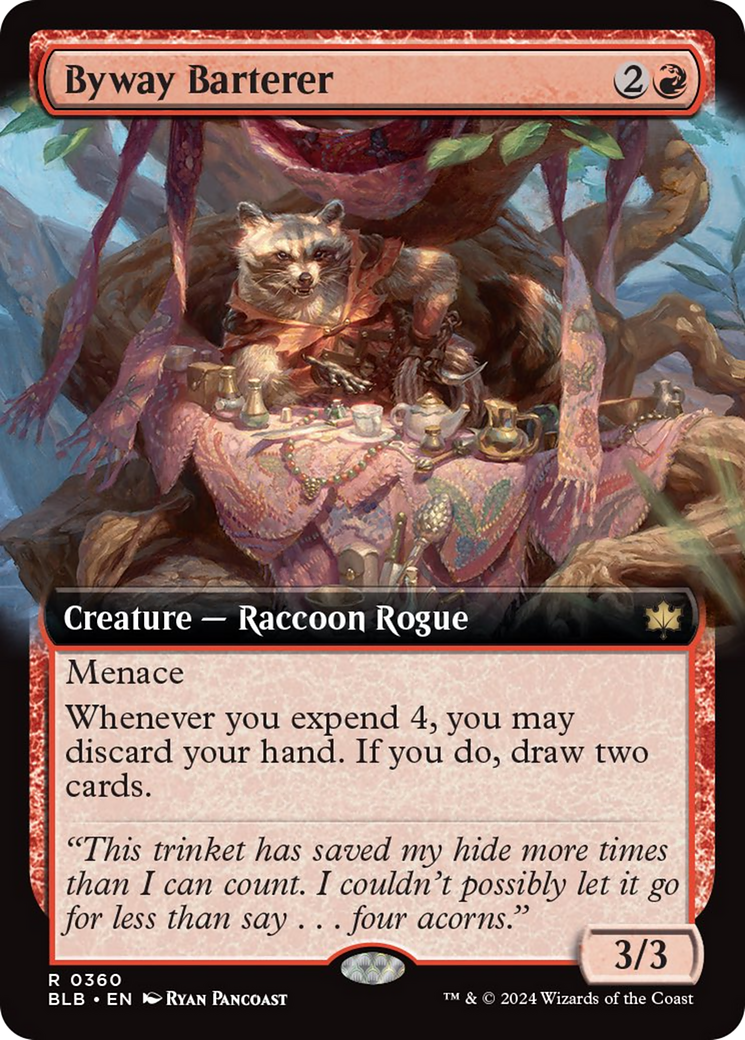 Byway Barterer (Extended Art) [Bloomburrow] | Odin's Place