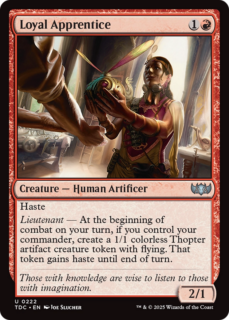 Loyal Apprentice [Tarkir: Dragonstorm Commander] | Odin's Place