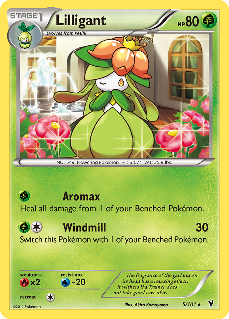 Lilligant (5/101) [Black & White: Noble Victories] | Odin's Place