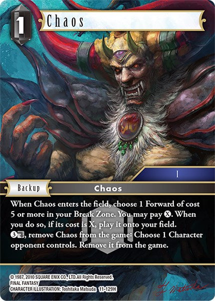 Chaos [Opus XI] | Odin's Place