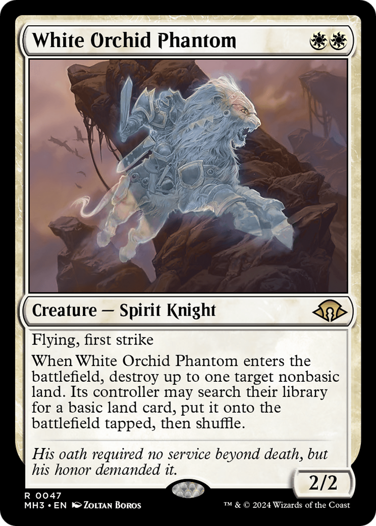 White Orchid Phantom [Modern Horizons 3] | Odin's Place