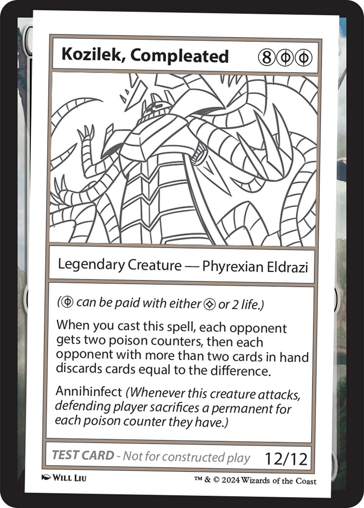 Kozilek, Completed [Mystery Booster 2 Playtest Cards] | Odin's Place