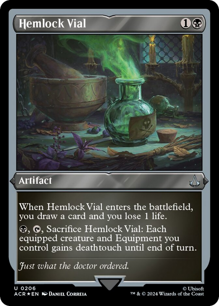 Hemlock Vial (Foil Etched) [Assassin's Creed] | Odin's Place