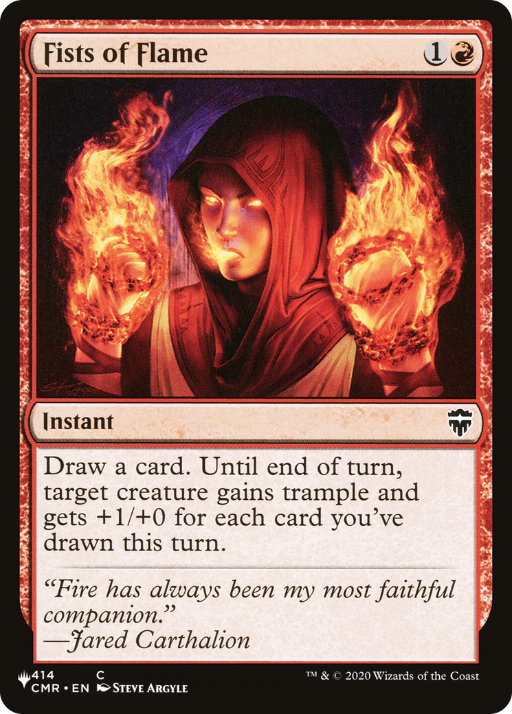 Fists of Flame [The List] | Odin's Place