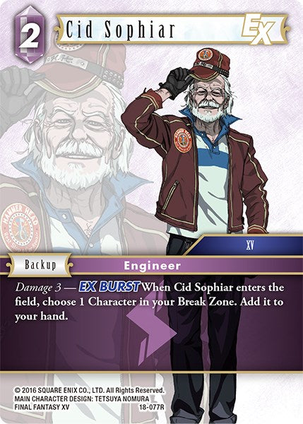 Cid Sophiar EX [Resurgence of Power] | Odin's Place