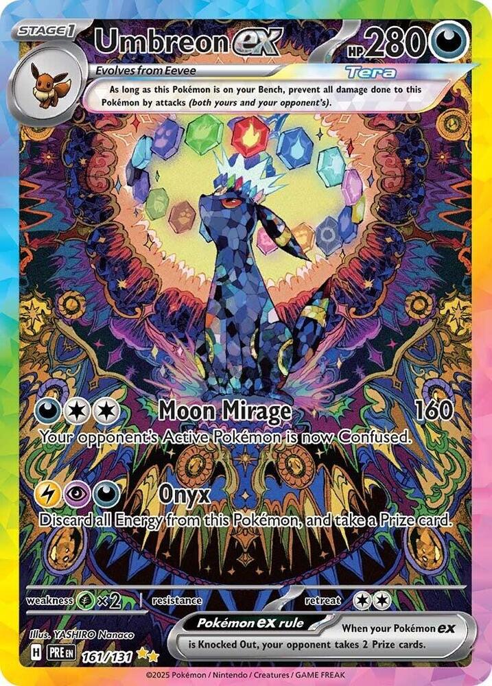 Umbreon ex (161/131) [Scarlet & Violet: Prismatic Evolutions] | Odin's Place
